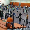 A Crowded Gym Floor